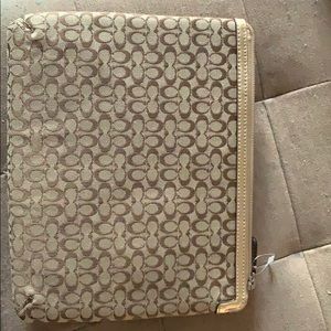 Coach iPad case